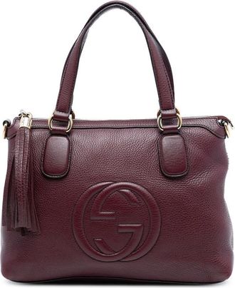 Gucci Pre-owned Gucci Small Leather Soho Working Satchel Ladies 308362 493075