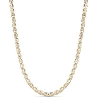 Luv AJ The Palais Tennis Necklace in Silver at Nordstrom