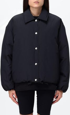 Jil Sander Giacca a camicia cropped imbottita in tessuto tecnico