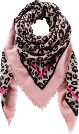 Bonprix Halstuch BONPRIX Tuch, Damen, rosa (rosa leo bedruckt), Obermaterial: 100% Polyester, Modet&uuml;cher Halstuch, aus Polyester, bequeme Passform, f&uuml;r indivi