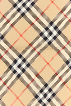 Burberry Unisex Printed Silk Foulard Sand Exterior: Sciarpe E Scarfs