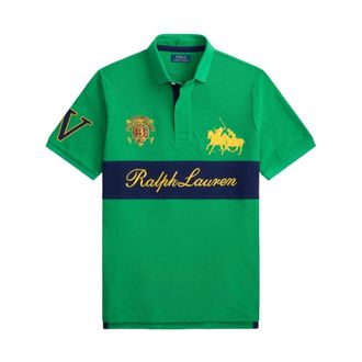Polo Ralph Lauren Polo Shirts, male, Green, Size: XL Polo Ralph Lauren T-shirts and Polos Green