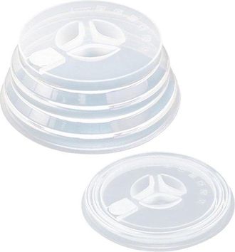 OEM 2 Tapas De Silicona Para Microondas, Tapas Antisalpicaduras, Tapas Plegables De Silicona Protecci&oacute;n Contra Salpicaduras