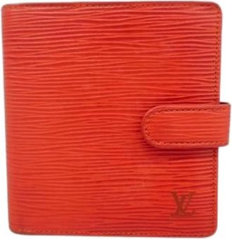 Louis Vuitton Pre-owned Wallets, female, Red, Size: ONE SIZE Pre-owned Vintage Bi-fold Wallet