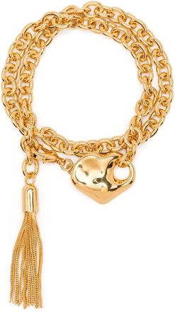 Tom Ford Bracciale con nappa - Oro