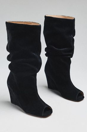 Silent D Kiki Peep-Toe Tall Boots