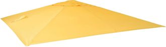 Hhg [nunca Usado] Funda De Repuesto Para La Sombrilla De Lujo Hhg-549, Funda De Repuesto Para Sombrilla, 3 X 4 M (&oslash; 5 M), Poli&eacute;ster, Amarillo
