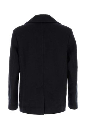Etro Mens Midnight Blue Wool Coat B0339 Cappotti