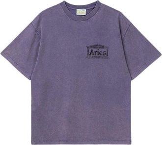 Aries Hombre, Camisetas, P&uacute;rpura, Talla: L