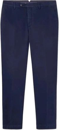 Hackett Pantaloni Chino Sanderson Silver - - Trousers - Uomo - Blu - W36
