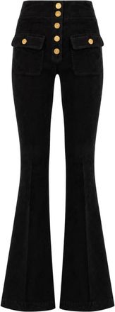 Seafarer Anais Jeans Acampanados - Jeans - Mujer - Negro - W27