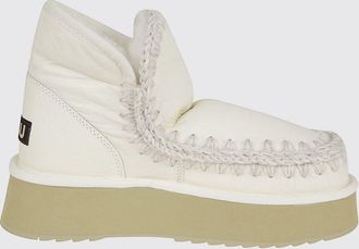 Mou Stivaletto Mini Eskimo Platform Mou in camoscio cerato