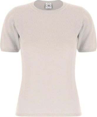 Andrè Maurice cashmere sweater - women - Cashmere - M - Neutrals