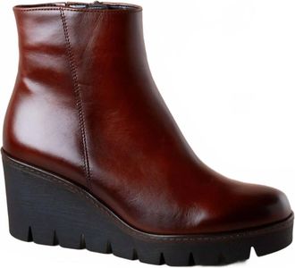 Gabor Womens Wedge Boots In Brown