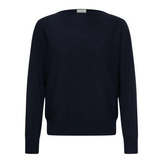 Kaffe Maglieria Girocollo - - Knitwear - Donna - Blu - S