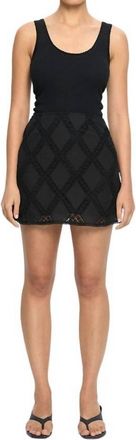 Kivari Izzy Mini Skirt In Black