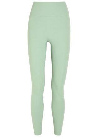 Nike Zenvy Infinasoft Cropped Leggings - Light Green - Xxs (UK4 / Xxs)