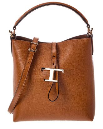 Tod's Tods T Timeless Pendant Bucket Bag