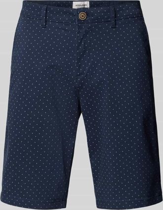 Jack & Jones Jack & Jones Regular Fit Shorts mit Eingrifftaschen Modell BOWIE in Dunkelblau, Größe XL