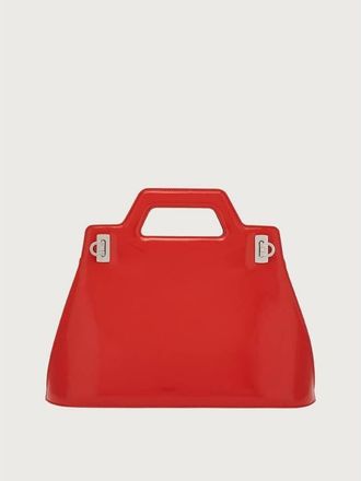 Ferragamo Flamed Red Wanda Top Handle