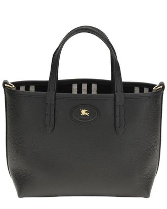Burberry Mini Bloomsbury Leather Shopping Bag