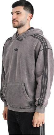 adidas Heren, Sweatshirts & Hoodies, Zwart, Maat: XL Katoen