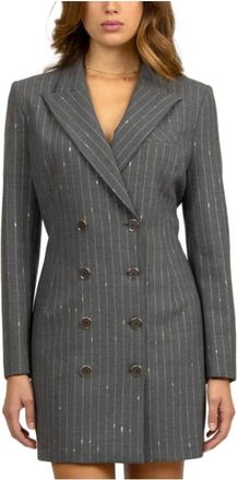 Simona Corsellini Mujer, Vestidos, Gris, Talla: S