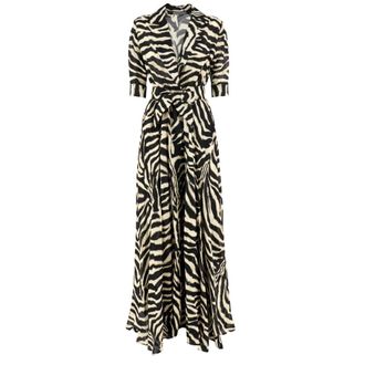Ermanno Scervino Maxi Dresses, female, Black, Size: M Maxi Dress