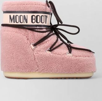 Moon Boot teddy ankle boots