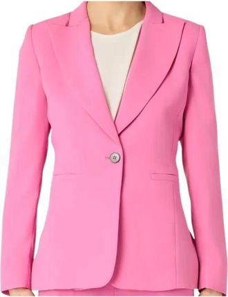Marella Emme Marella Jasjes Fuchsia - Dames - Blazers - Roze - L - Jassen