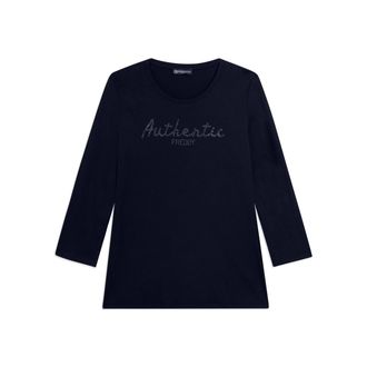 Freddy T-shirt manica 3/4 Authentic con logo FREDDY in strass