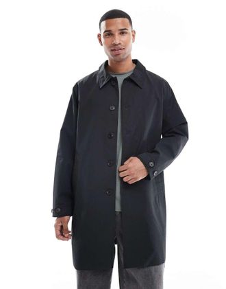 Jack & Jones Impermeabile nero