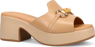 Ron White Gwyna Platform Slide Sandal in Fawn at Nordstrom, Size 38