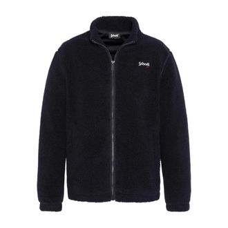 Schott NYC Gilet zipp&eacute; exterieur molletonn&eacute; - Heren - Winterjassen - Blauw - S - Polyester - Jassen