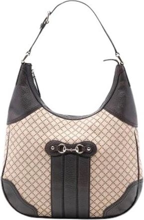 Gucci Pre-owned Shoulder Bags, female, Beige, Size: ONE SIZE Pre-owned The Catherine Shoulder Bag