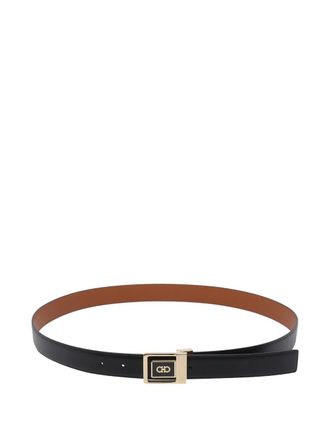 Ferragamo logo reversible belt - Nero