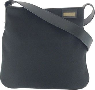 Gucci Black Canvas & Leather Pochette (Authentic Pre-Loved)