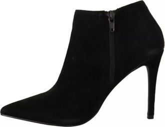 Steve Madden Suede Leather Stiletto Heels Boots Womens Shoes (Pre-Owned)