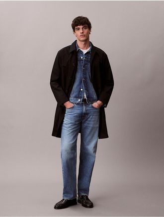 Calvin Klein Jeans Calvin Klein Mens 90s Straight Jeans - Medium Blue - 29W x 30L