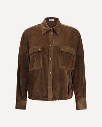 Brunello Cucinelli Corduroy Shirt Female XS