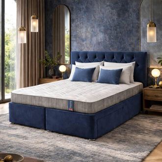 Aspire Home Accents SleepCraft Hybrid Memory Foam 1000 Pocket Mattress Medium Comfort 23cm in White | Size: Double