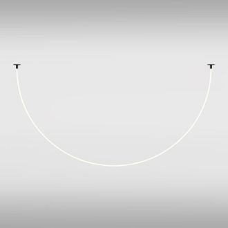 Maytoni Lampadario a Sospensione Moderno Tau Alluminio Nero Luce Led 40W
