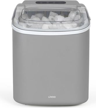 Livoo M&aacute;quina De Hielo - Livoo - Dom484g - 12 Kg/d&iacute;a - Autolimpiante