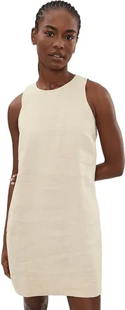 Tommy Bahama Two Palms Shine Short Dress Womens Dress Natural Linen : LG (US 12-14), Cotton/Linen