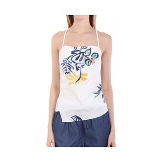 Marella Tops - Dames - Tops zonder mouwen - Beige - M - Tops