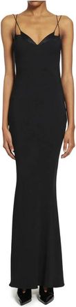 Tom Ford Cocktail Slip Dress met Dubbele Bandjes - Dames - Avondkleed - Zwart - 2XS - Satijn - Kleedjes