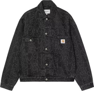 Carhartt Work in Progress Black Shirt Collar Jacket