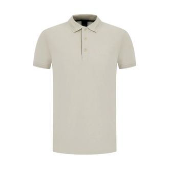 HUGO BOSS Hugo, Polo Shirts, male, Beige, Size: 2XL Regular Fit Piqu&eacute; Polo