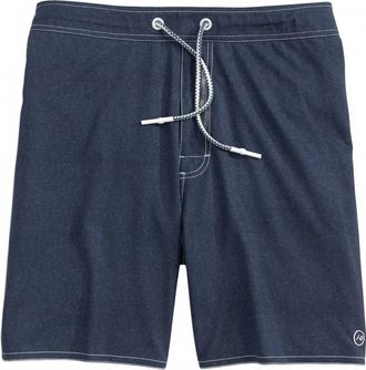 Johnnie-O Mens Ginn Half Elastic Shorts In Navy