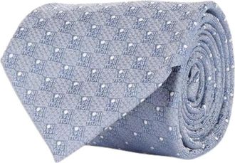 Louis Vuitton Pre-owned Accessories, male, Blue, Size: ONE SIZE Pre-owned Cravat